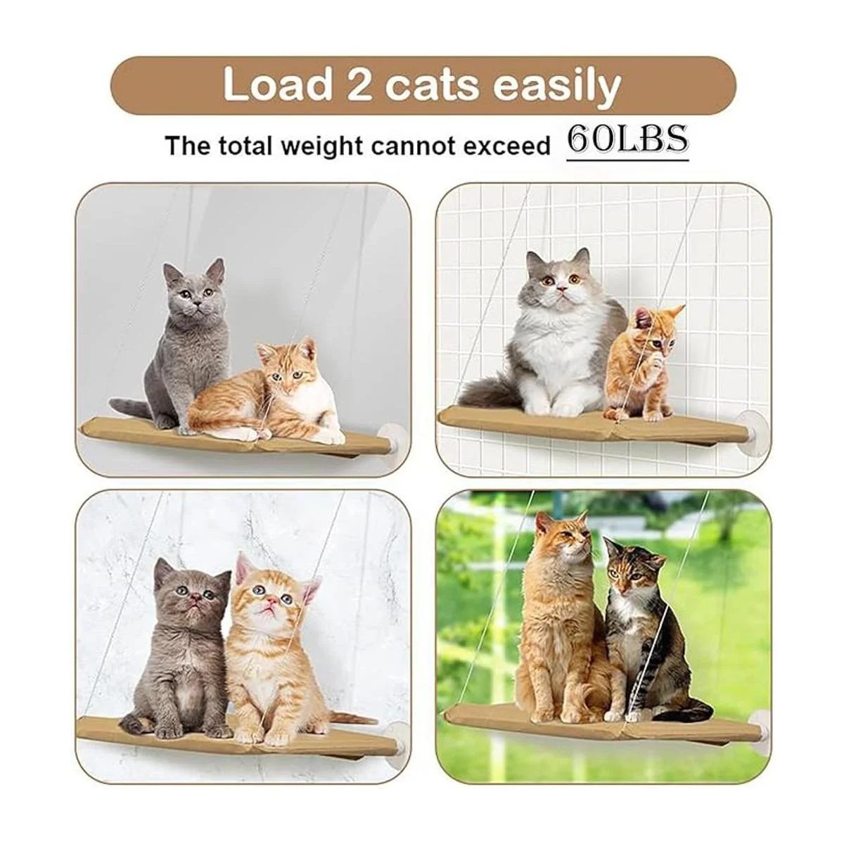 JinRuiT Hamaca para ventana de gato asiento de perca_3