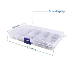 AllinRC Juego de 286 tornillos RC M2.5 M3 M4 tornillos_2