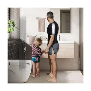 SUNTECH Line Series T1 Juego de 2 anillos para toallas de_7