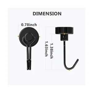 Tohoer Ganchos magnéticos gancho magnético de neodimio_5