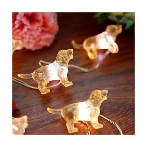 Guirnalda de luces decorativas únicas de Labrador regalos_1