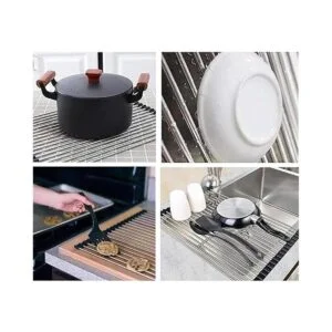 Escurridor enrollable de platos para caravana plegable_5