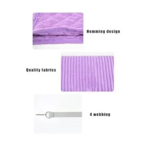 WOLEDOE Double Hammock Hanging Bunk Bed Fit 2 Ferrets or_4