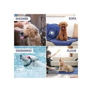 Nobleza Toalla para perro toalla grande superabsorbente_5