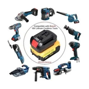 Adaptador de batería para Bosch 18 V LitioIon Herramienta_7