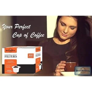 Brew Addicts 300 filtros de café de papel filtro de café_5