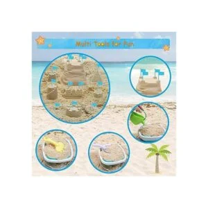 RACPNEL Juguetes de playa para niños juego de cubo de_5