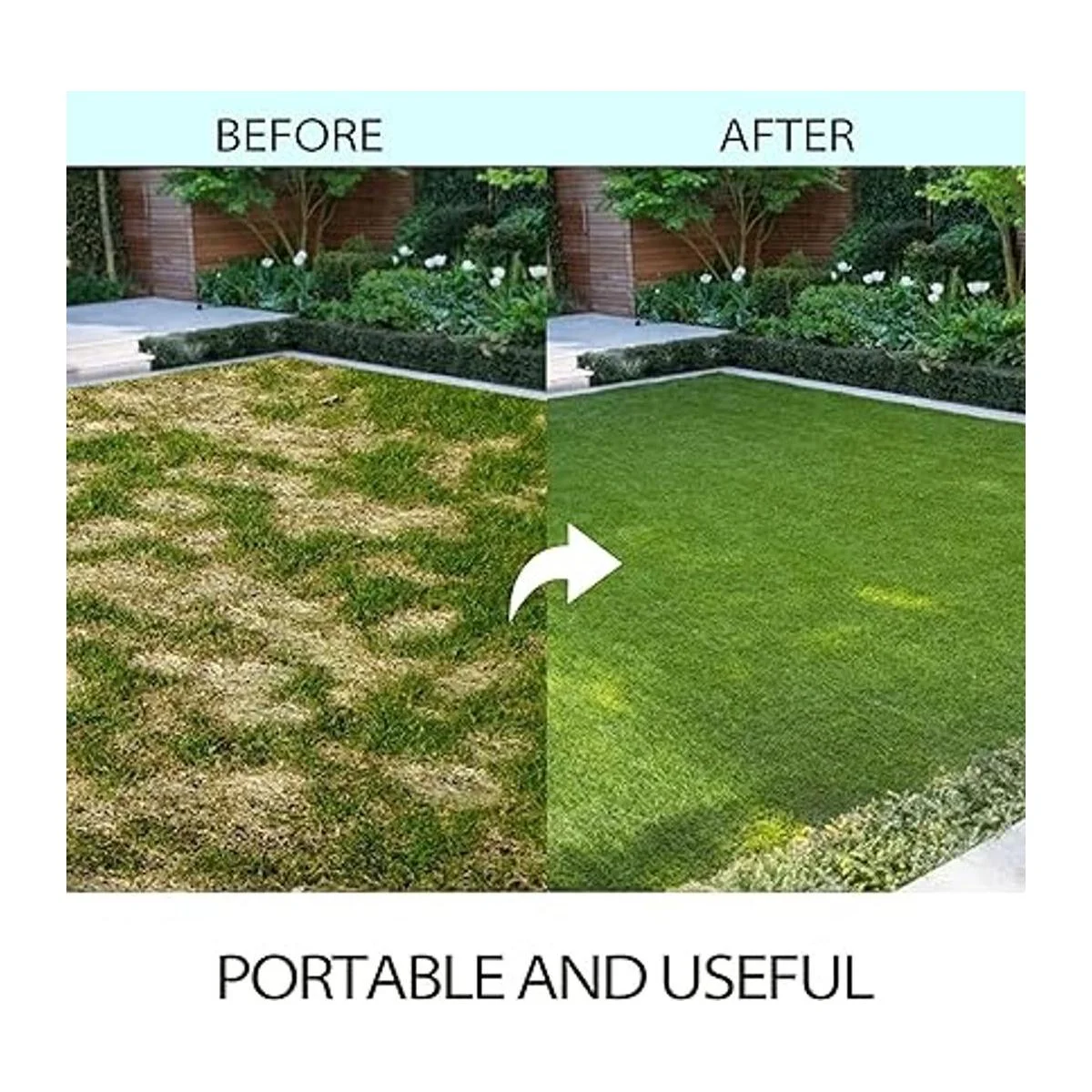 Walensee Aireador de púas para césped mango en T_5