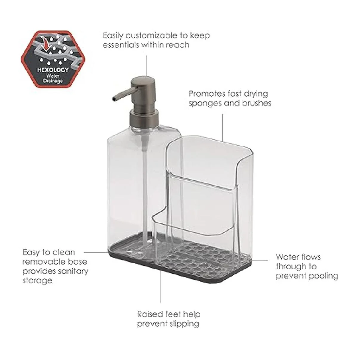 Spectrum Diversified Hexa Organizador de cocina de_2