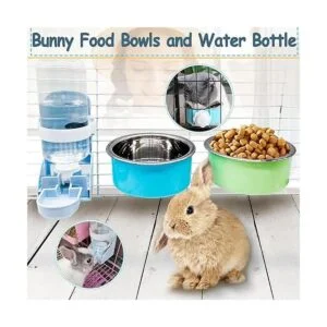 Hamiledyi Recipiente de comida de conejito extraíble de_3