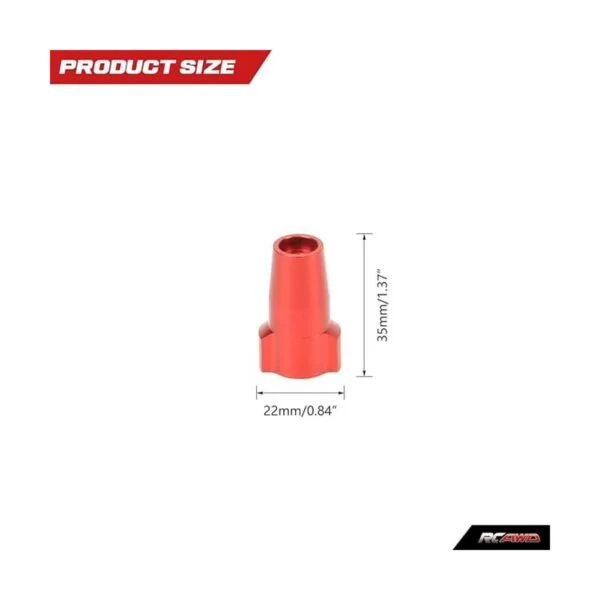 para Redcat Gen7 actualizaciones aleación eje trasero tapa_2