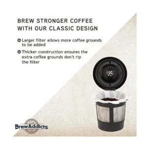 Brew Addicts 300 filtros de café de papel filtro de café_2