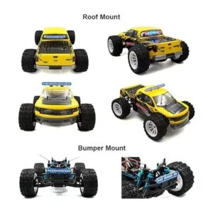 Kit de luz LED RC para techo lámpara trasera de faros_5