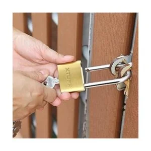XTUFF Candado con llave candado de latón macizo_6