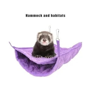 WOLEDOE Double Hammock Hanging Bunk Bed Fit 2 Ferrets or_3