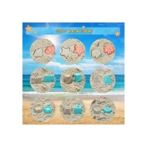 RACPNEL Juguetes de playa para niños juego de cubo de_4