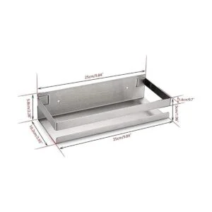 Estante de ducha de 10.0 in de OwnMy de acero inoxidable_3