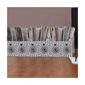 Evelots Soporte para archivador de revistaorganizador de_7