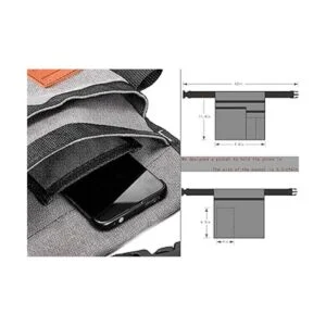 VIDAR TOOLS Bolsa de cinturón de herramientas de un solo_2