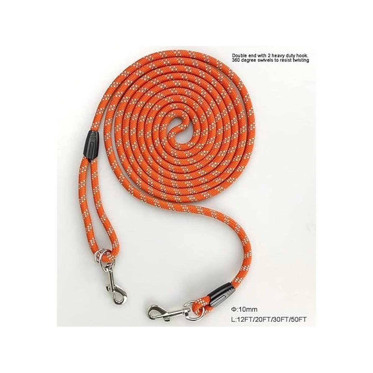 Codepets Correa larga para perro para entrenamiento de_4