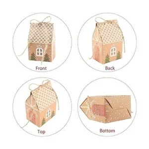 Tipshopping 20 cajas de dulces de Navidad para regalo_3