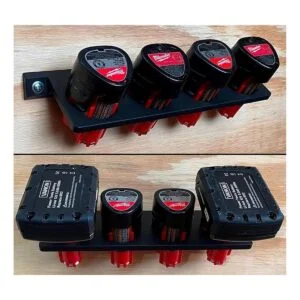 Generic Soporte de batería para Milwaukee M1212 V_1