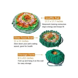 SCHITEC Snuffle Mat para perros manta interactiva de_5