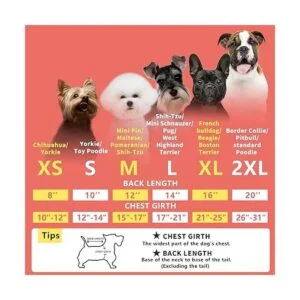 KYEESE Suéteres para perros con cuello de tortuga de hilo_2