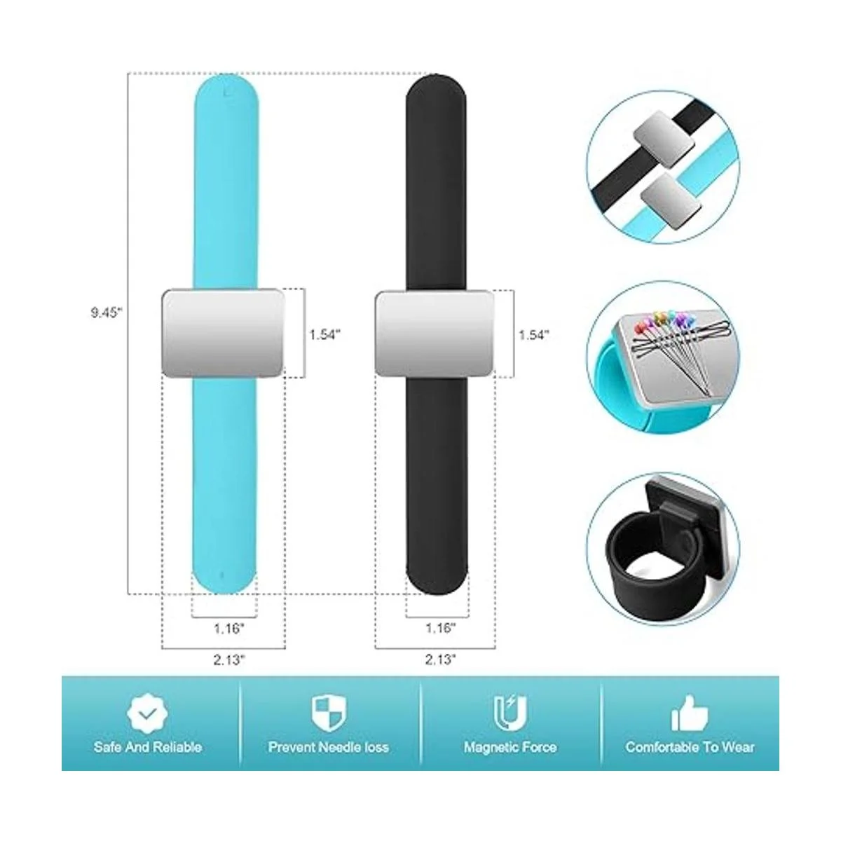 ICNOW Kit de 216 cojines de costura cojín de aguja 2_2