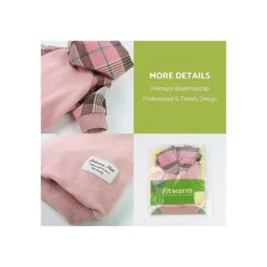 Fitwarm Chaleco 100 algodón para perros y gatos diseño_7