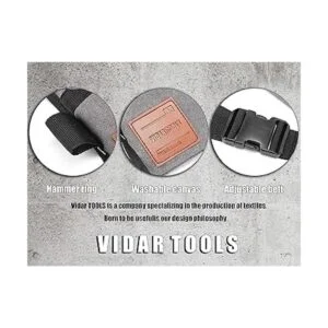 VIDAR TOOLS Bolsa de cinturón de herramientas de un solo_5