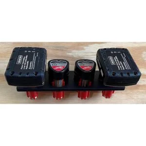 Generic Soporte de batería para Milwaukee M1212 V_3