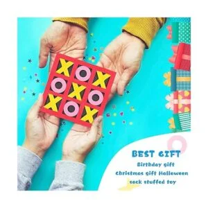 Tic Tac Toe Paquete de 36 minijuego de mesa de espuma_6
