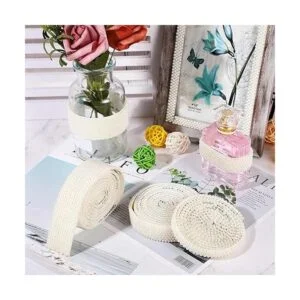 3 rollos de perlas de perlas de imitación de perlas de_7