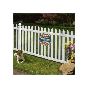 FWIEXA Placa de madera rústica de Welcome Hope You Like_3