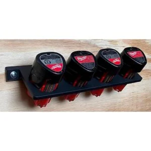 Generic Soporte de batería para Milwaukee M1212 V_2