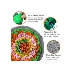 SCHITEC Snuffle Mat para perros manta interactiva de_3