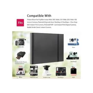 lbum de fotos de 160 bolsillos para Fujifilm Instax Wide_2