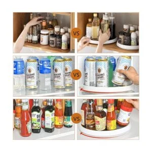 Pantry LazySusan Organizador de armario giratorio_6