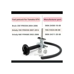 Válvula de combustible Petcock y tornillo de palanca para_2