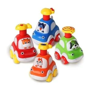 ALASOU Juguetes de coche de animales para niños de 1 2 y_3
