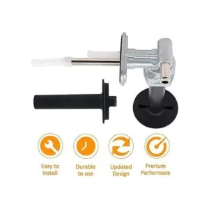 Válvula de combustible Petcock y tornillo de palanca para_5