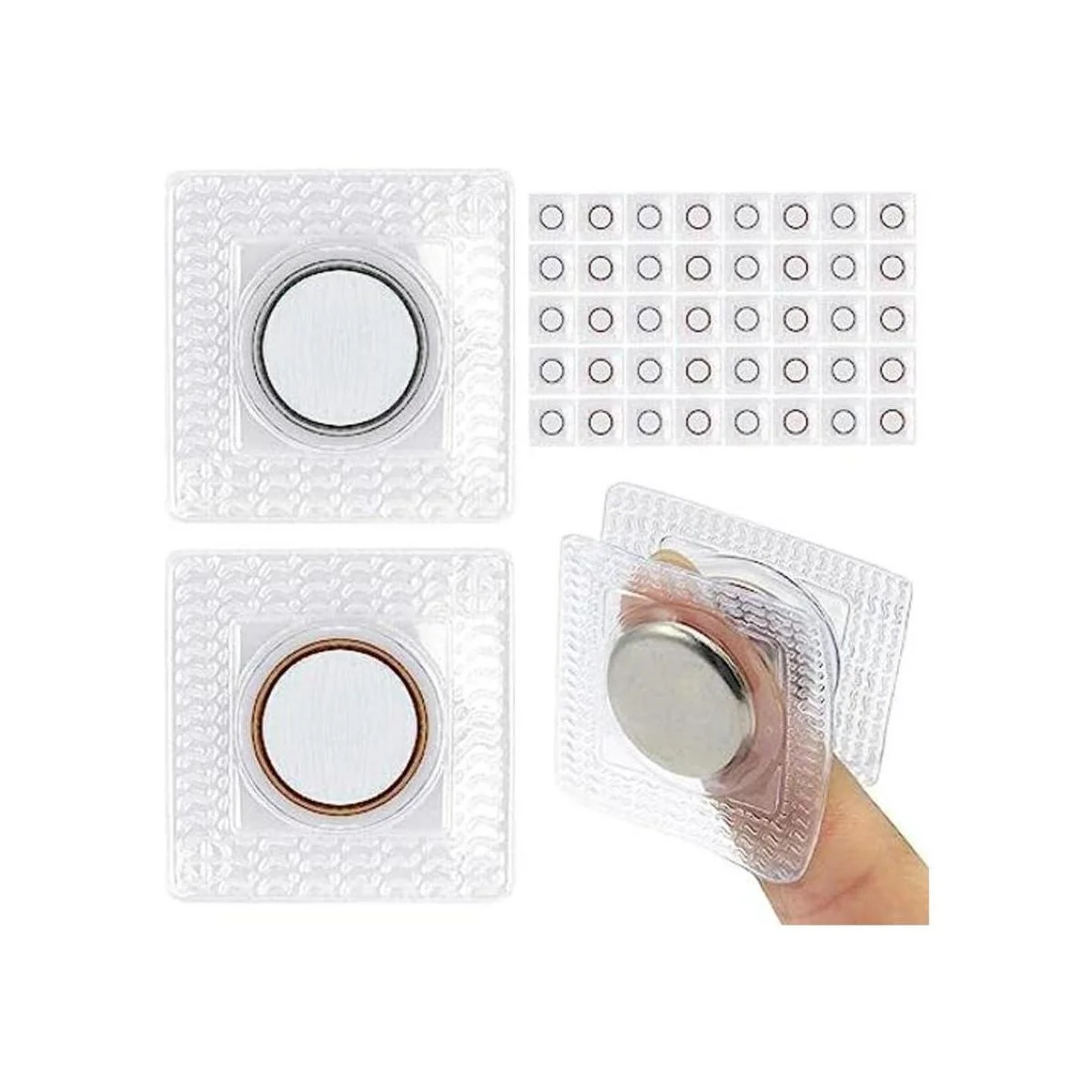 20 pares de 1.5 pulgadas invisibles ocultos con cierre_1