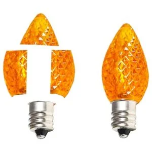 Jawtach Paquete de 25 bombillas LED C7C9 de repuesto 25_1