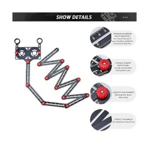 SUNLFPROD Regla de medición multiángulo Pro herramienta_2