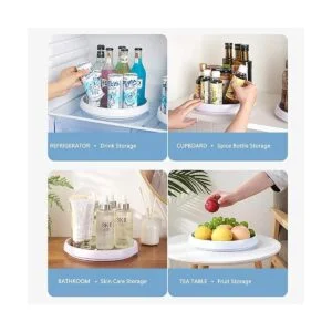 Pantry LazySusan Organizador de armario giratorio_3