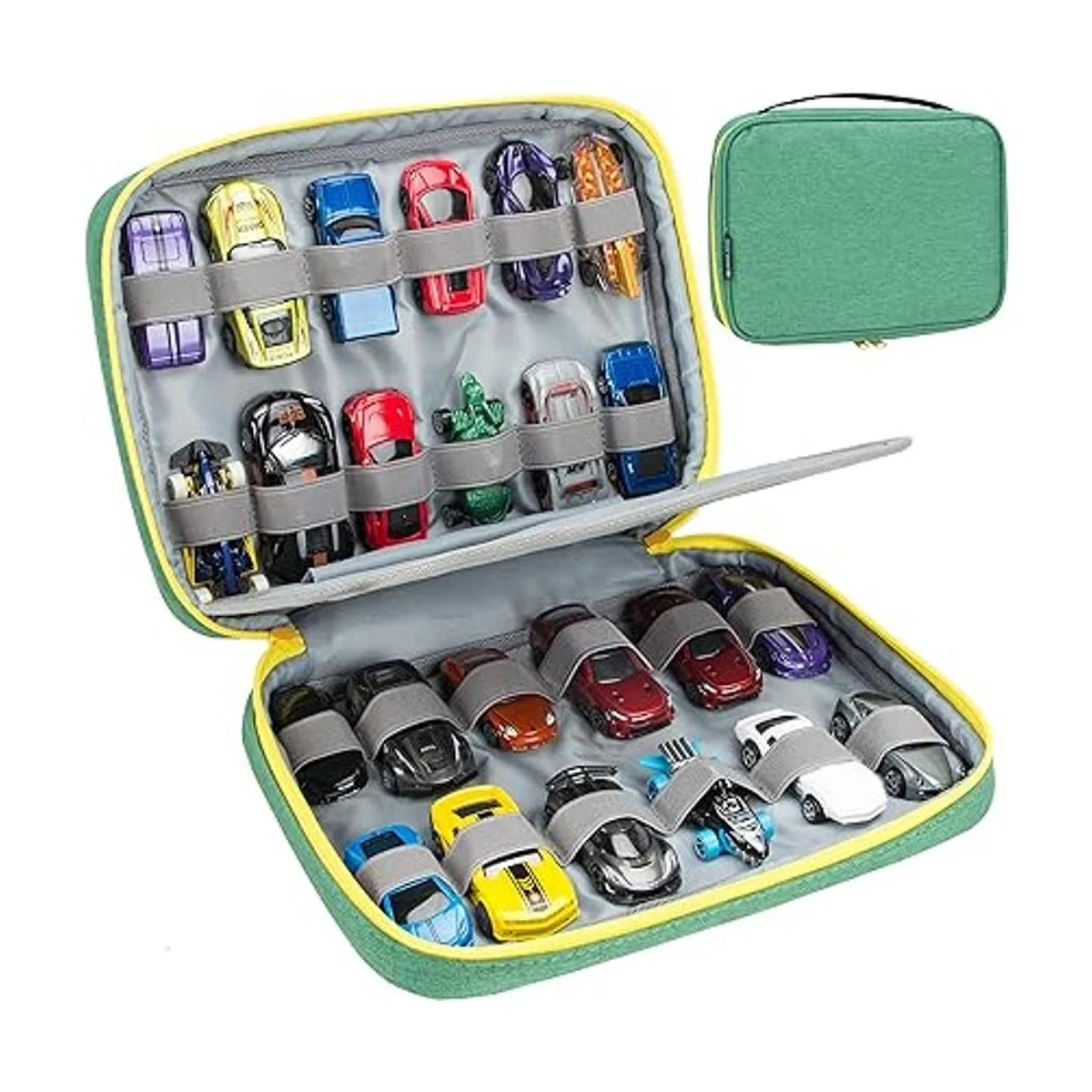 KISLANE Almacenamiento de 24 autos de juguete para ruedas_1