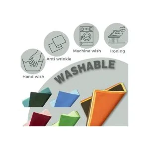 Aubliss Paquete de 50 piezas de tela de algodón de 9.84 x_5