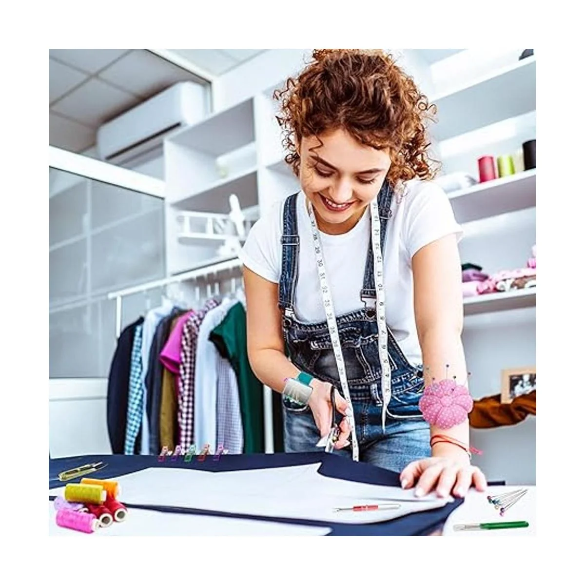 ICNOW Kit de 216 cojines de costura cojín de aguja 2_5