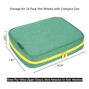 KISLANE Almacenamiento de 24 autos de juguete para ruedas_3